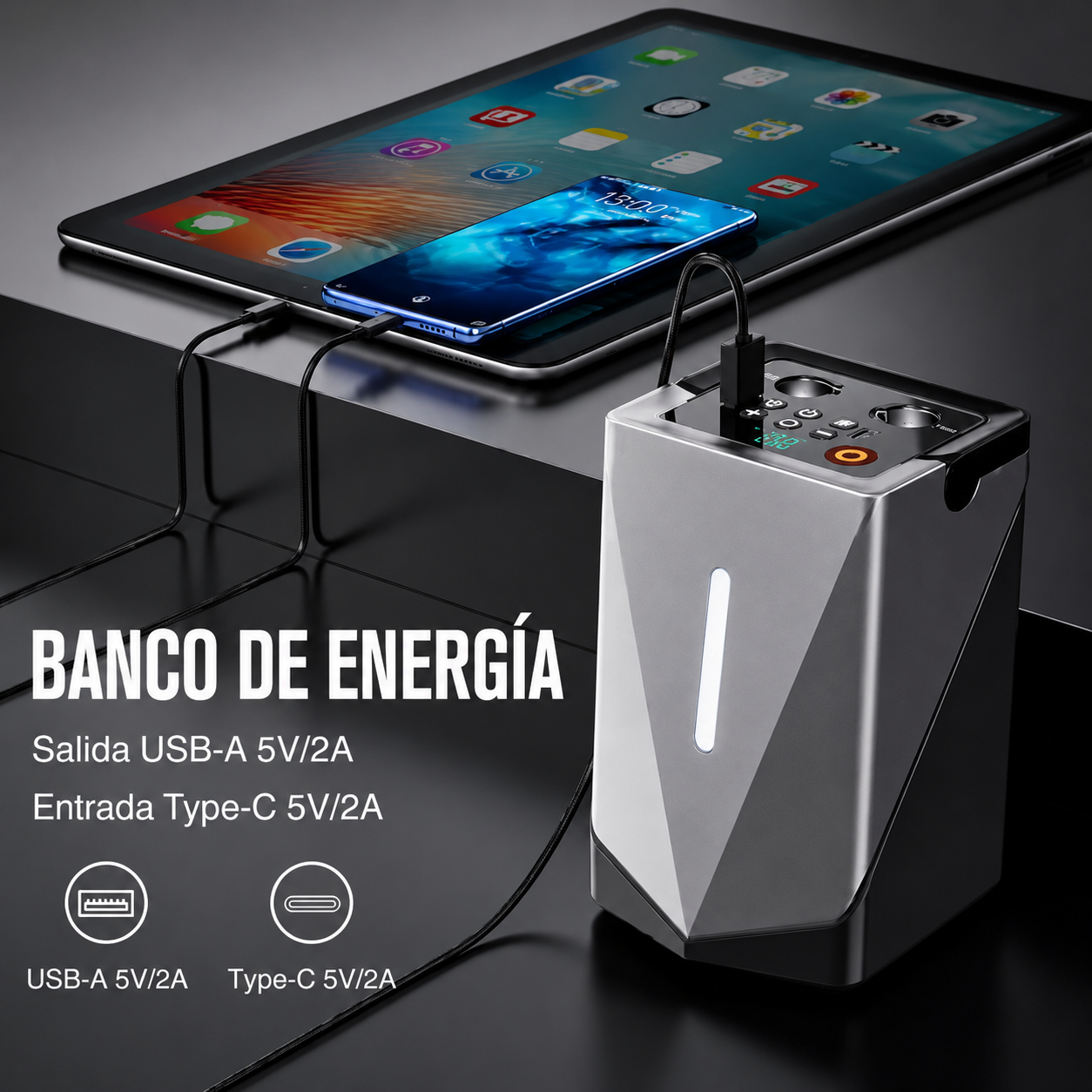 JUNPER RESCATE PRO® - ARRANCADOR MULTIFUNCIONAL