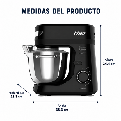Batidora de Pedestal Oster Planetaria 850W  - PROMOCIÓN