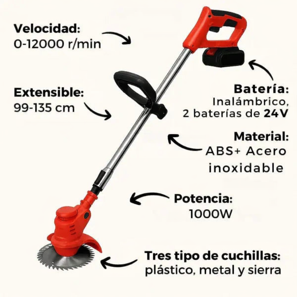 Guadaña MasterBlade™ - Batería Extra + Regalos