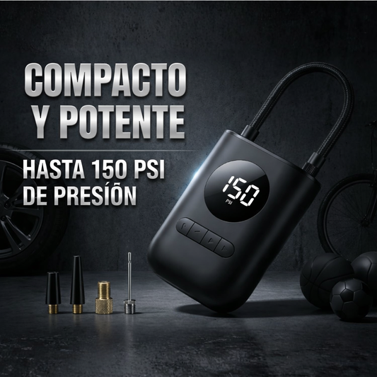 Compresor de aire eléctrico digital portátil