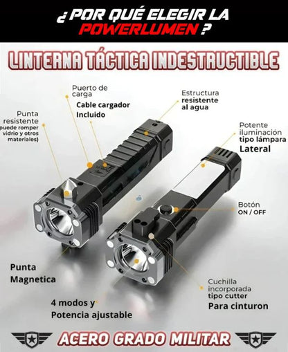 PowerLUMEN™ Linterna militar estadounidense - PROMOCIÓN CLIENTE VIP