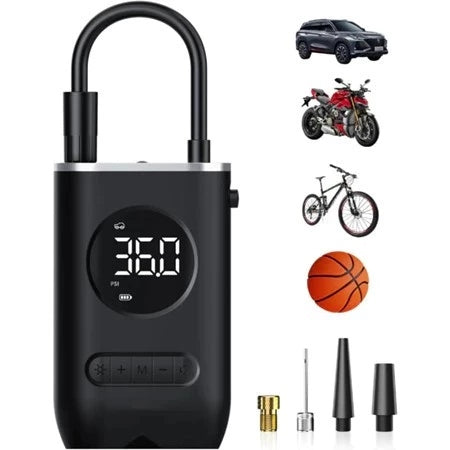 Compresor de aire eléctrico digital portátil