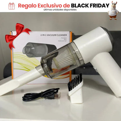 COMBO : Hidrolavadora + (Aspiradora Portátil + Doble Batería + Maletín)